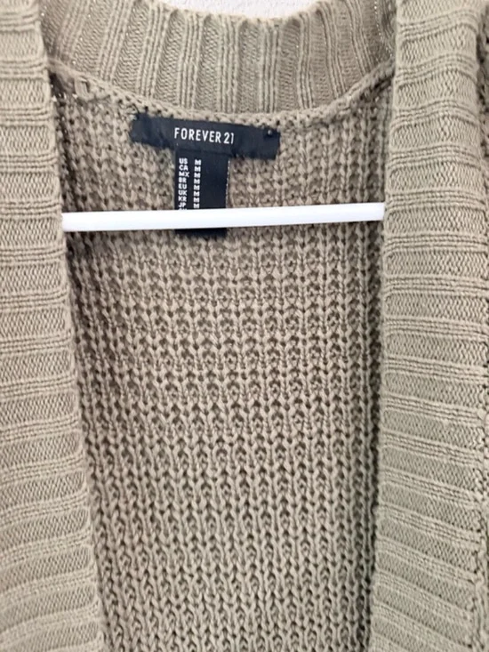 Green Cardigan - Picture 2 of 2